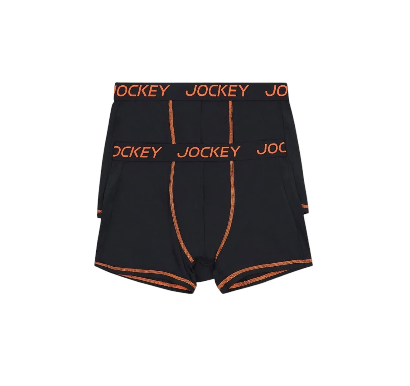 6 x Mens Jockey Performance Active Micro Trunks Black Underwear