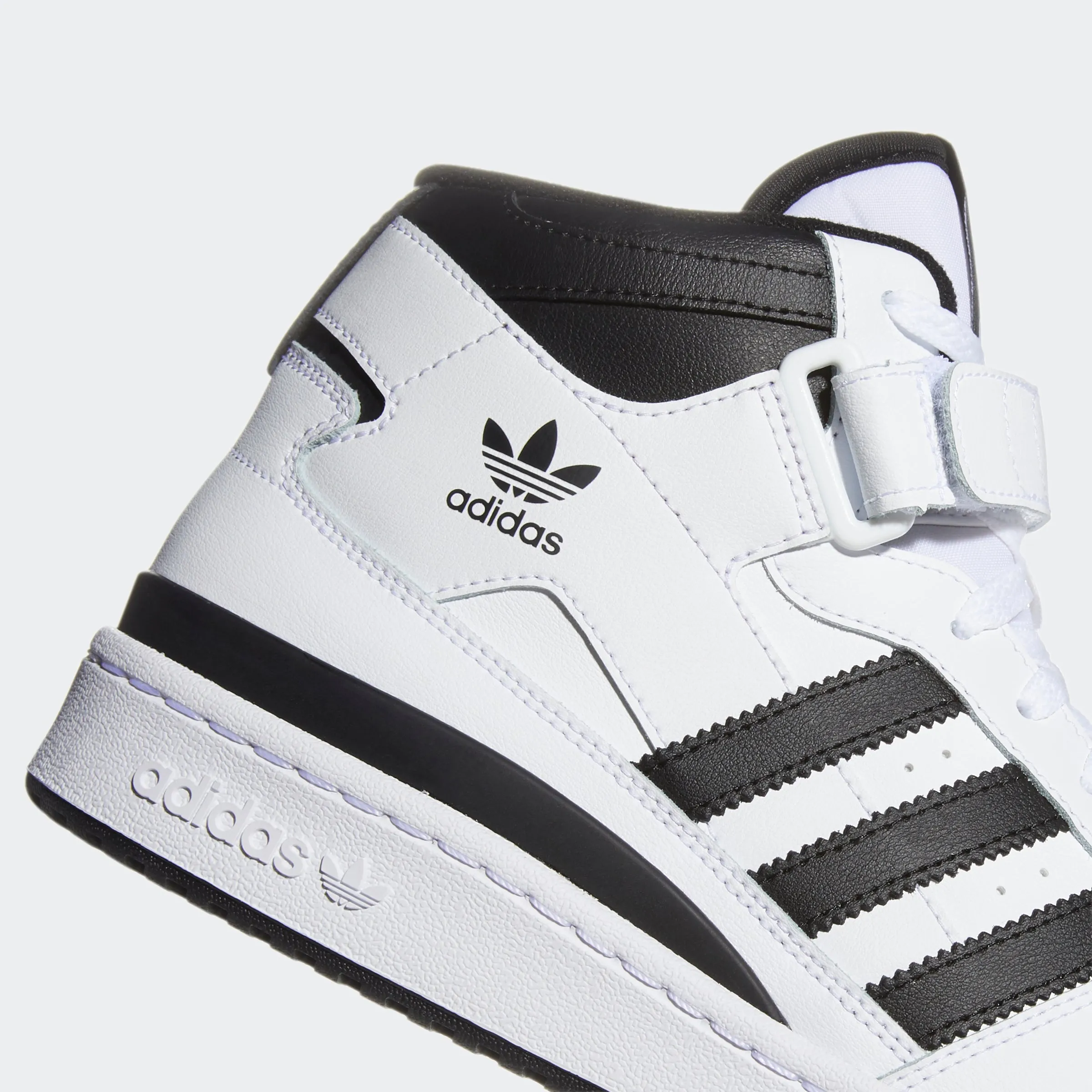 adidas Originals Forum Mid Shoes White Black