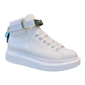 ALISANDRO MOQUEN OUTDOOR EUROPEAN DESIGN HIGH TOP CHUNKY SNEAKER