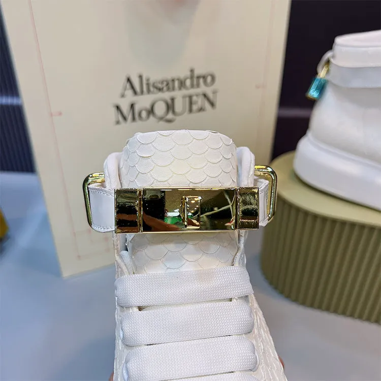 ALISANDRO MOQUEN OUTDOOR EUROPEAN DESIGN HIGH TOP CHUNKY SNEAKER