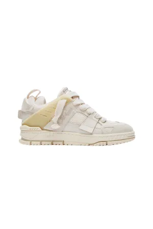 Area Patchwork Sneaker in Beige