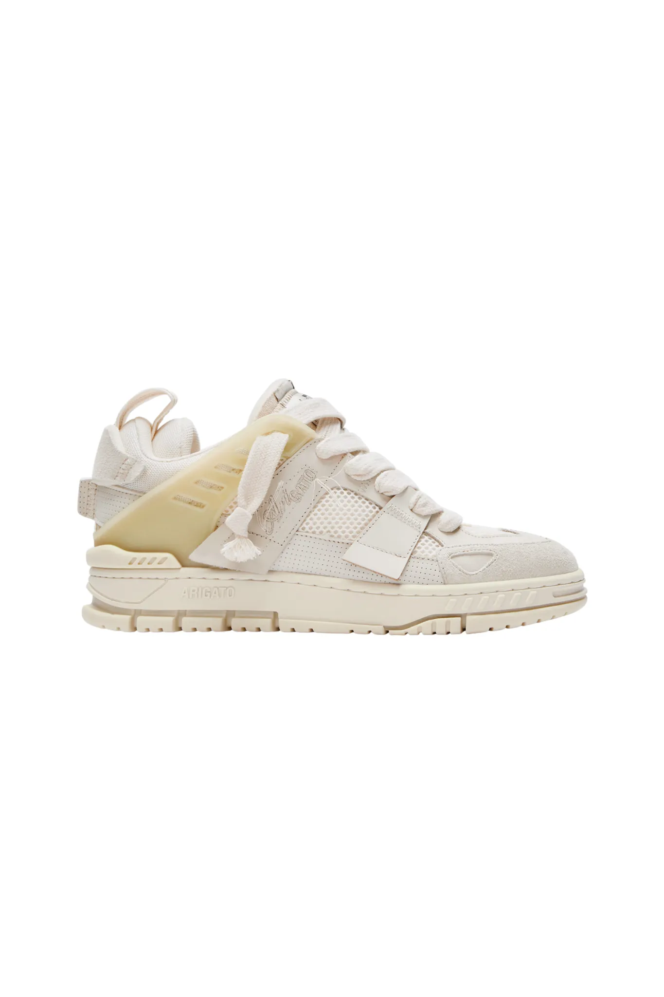 Area Patchwork Sneaker in Beige