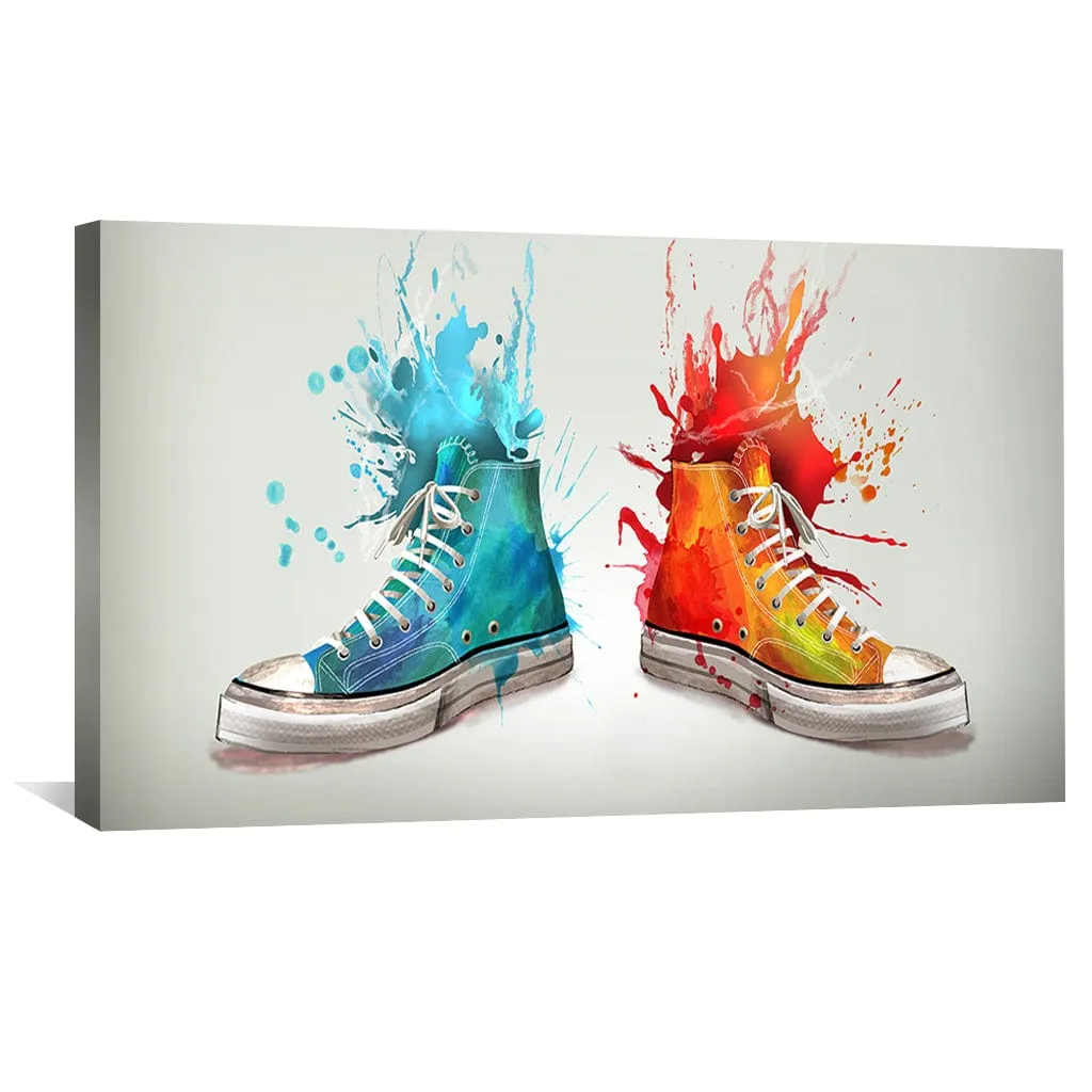 Artistic Kicks Canvas