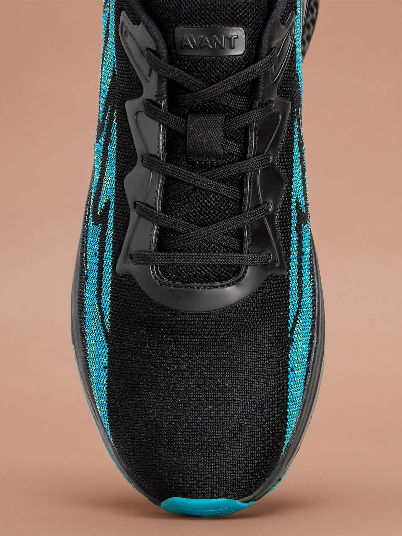 Avant Men's Spectrum Running Shoes - Black/Blue