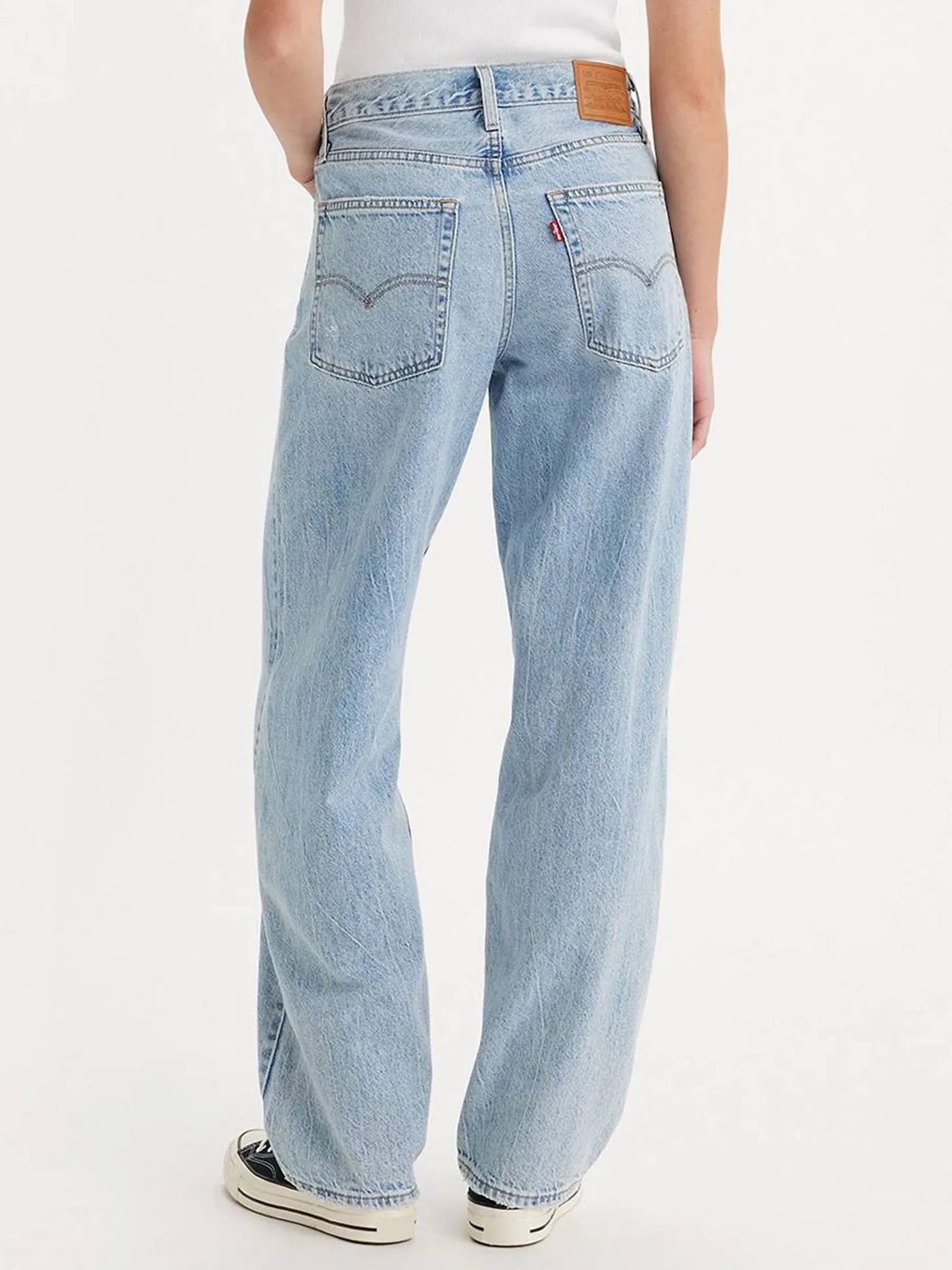 Baggy Dad Fan Flare Jean