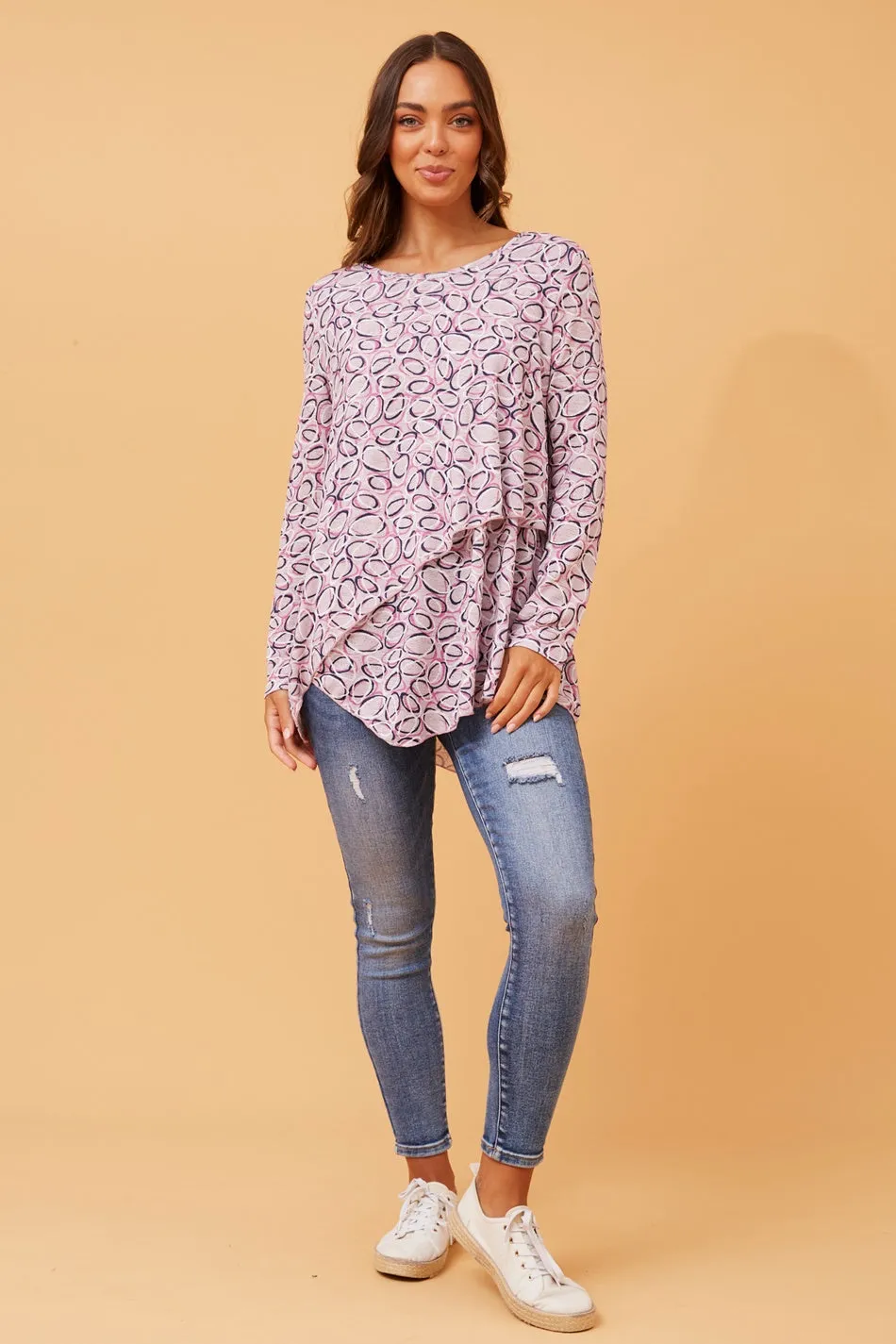 BOBBI DOUBLE LAYERED TOP