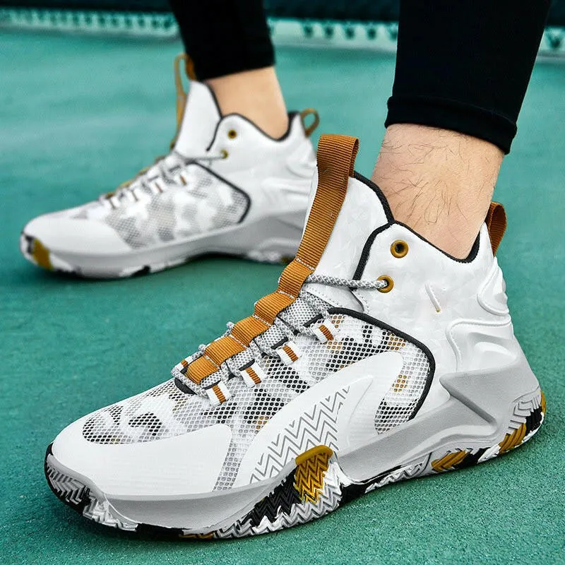 Breathable High-Top Mesh Training Sneakers