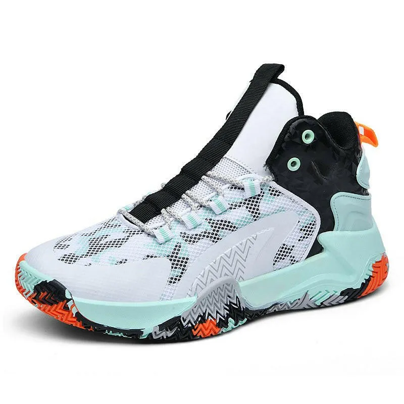 Breathable High-Top Mesh Training Sneakers