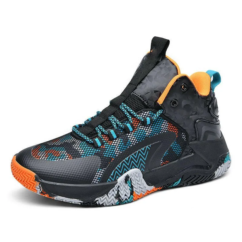 Breathable High-Top Mesh Training Sneakers