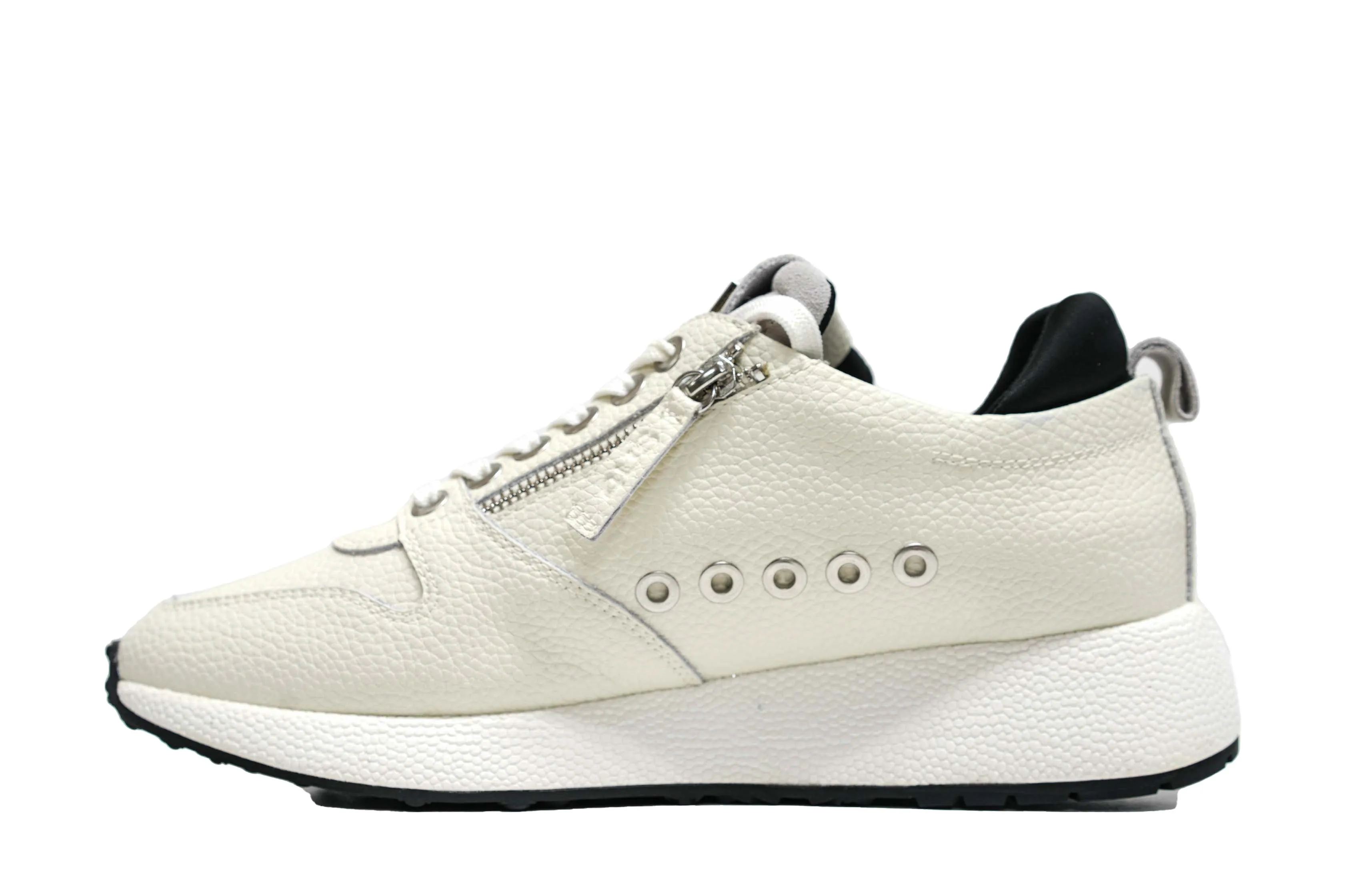 Cesare Paciotti 4US Men’s White Grain Sneaker BB9022