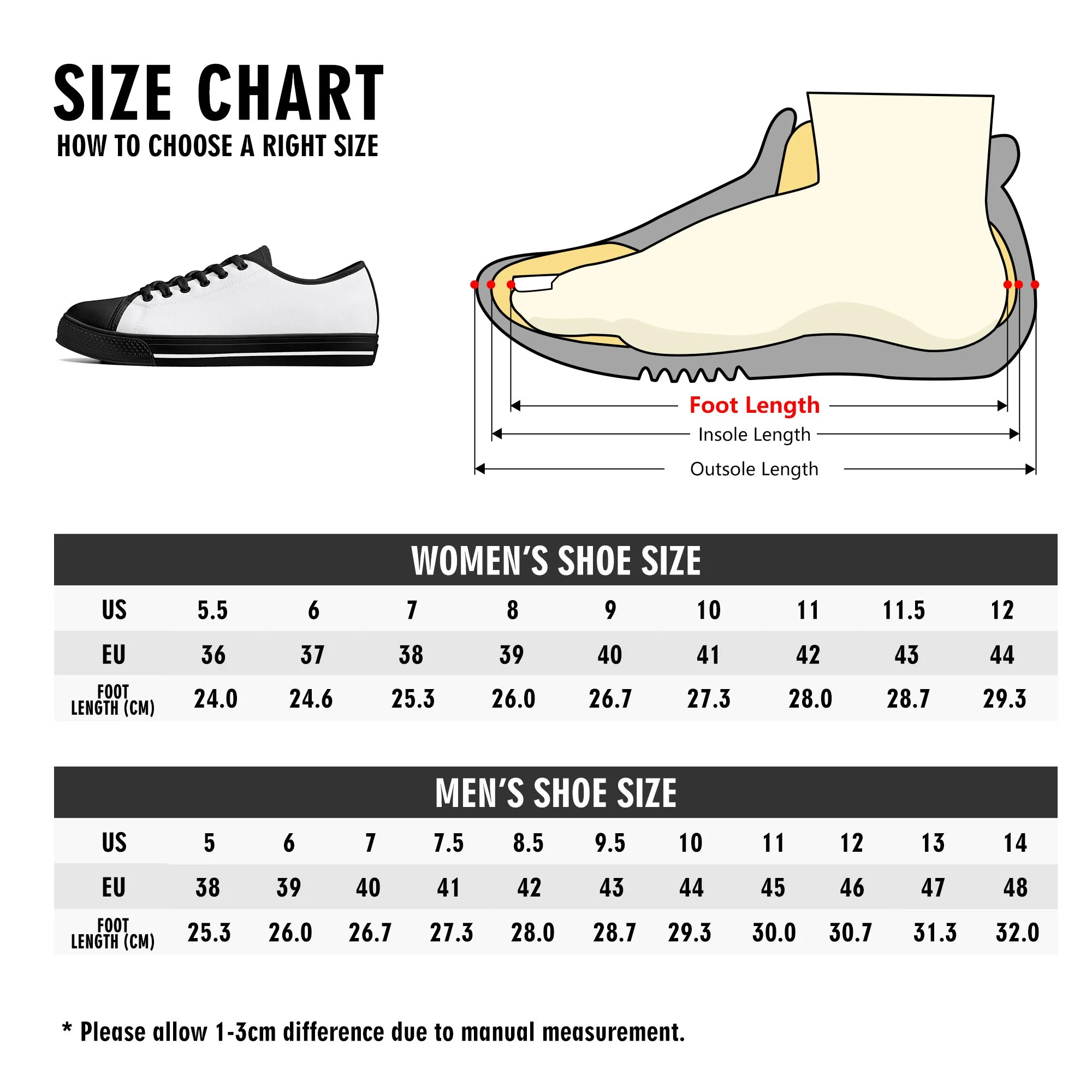Daisy Love Ladies Low Top Shoes
