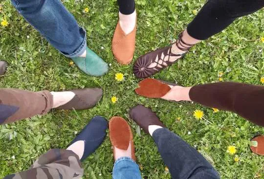 DIY Kit for Leaf Moccasins (in two colors)