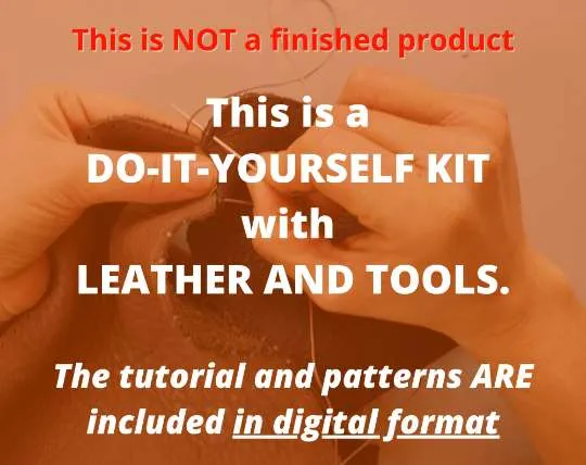 DIY Kit for Leaf Moccasins (in two colors)