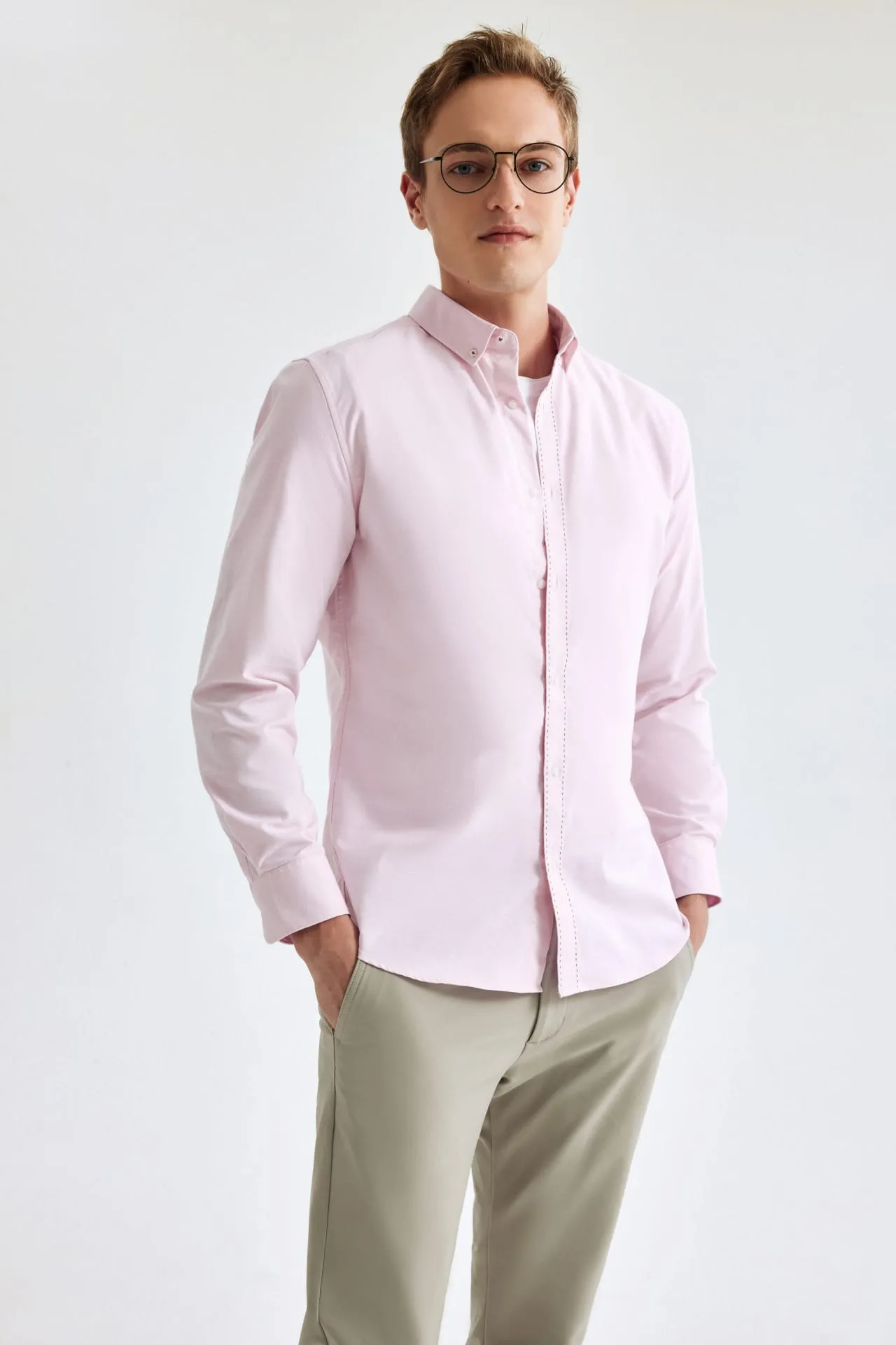 Easy Care Oxford Casual Shirt