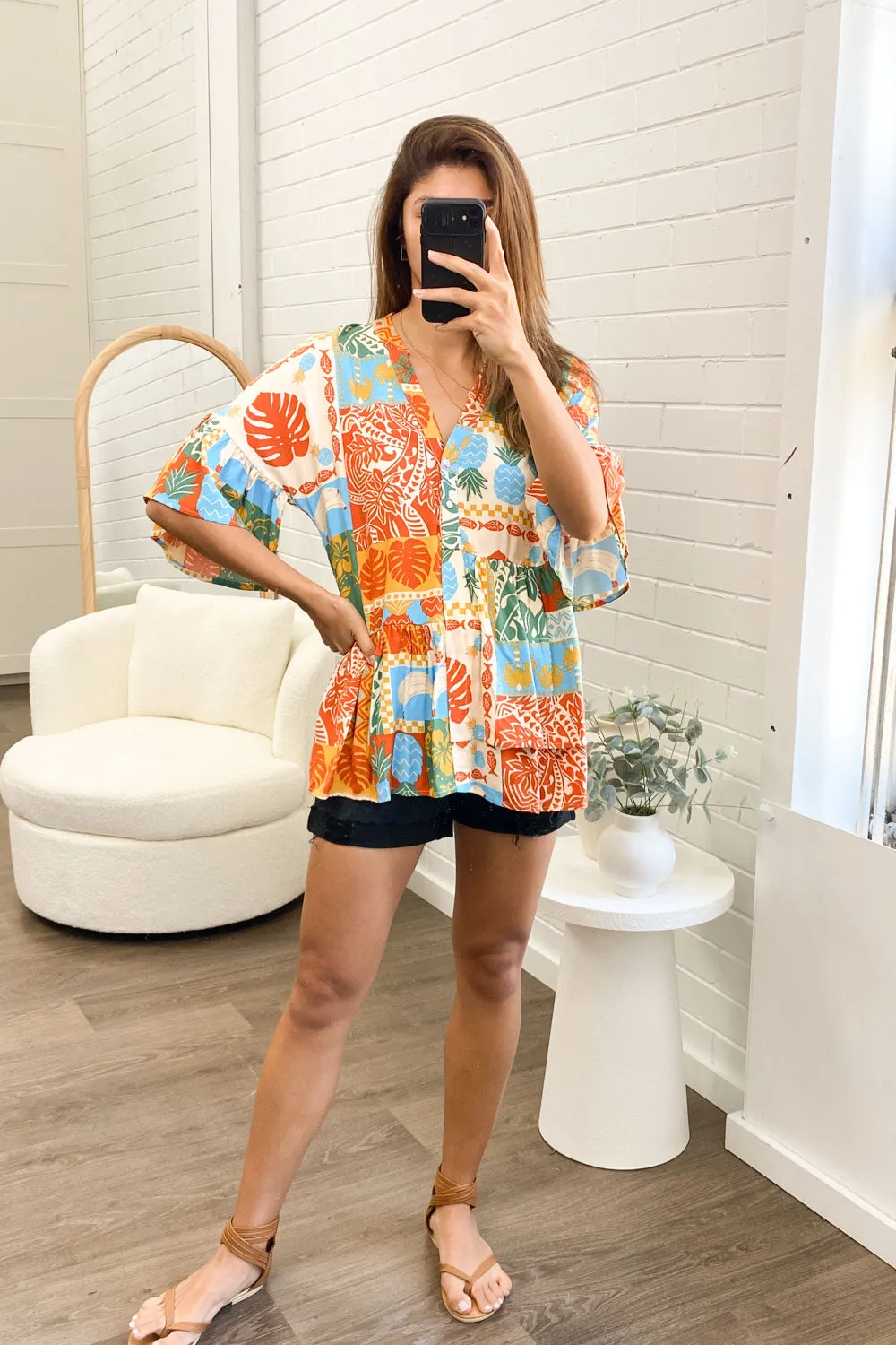 Evie Top - New Prints