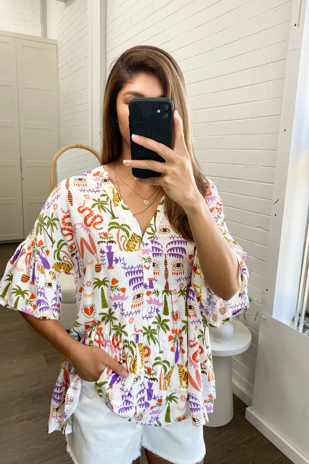 Evie Top - New Prints