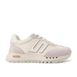 Front Lace-up Retro Color Block Sneakers
