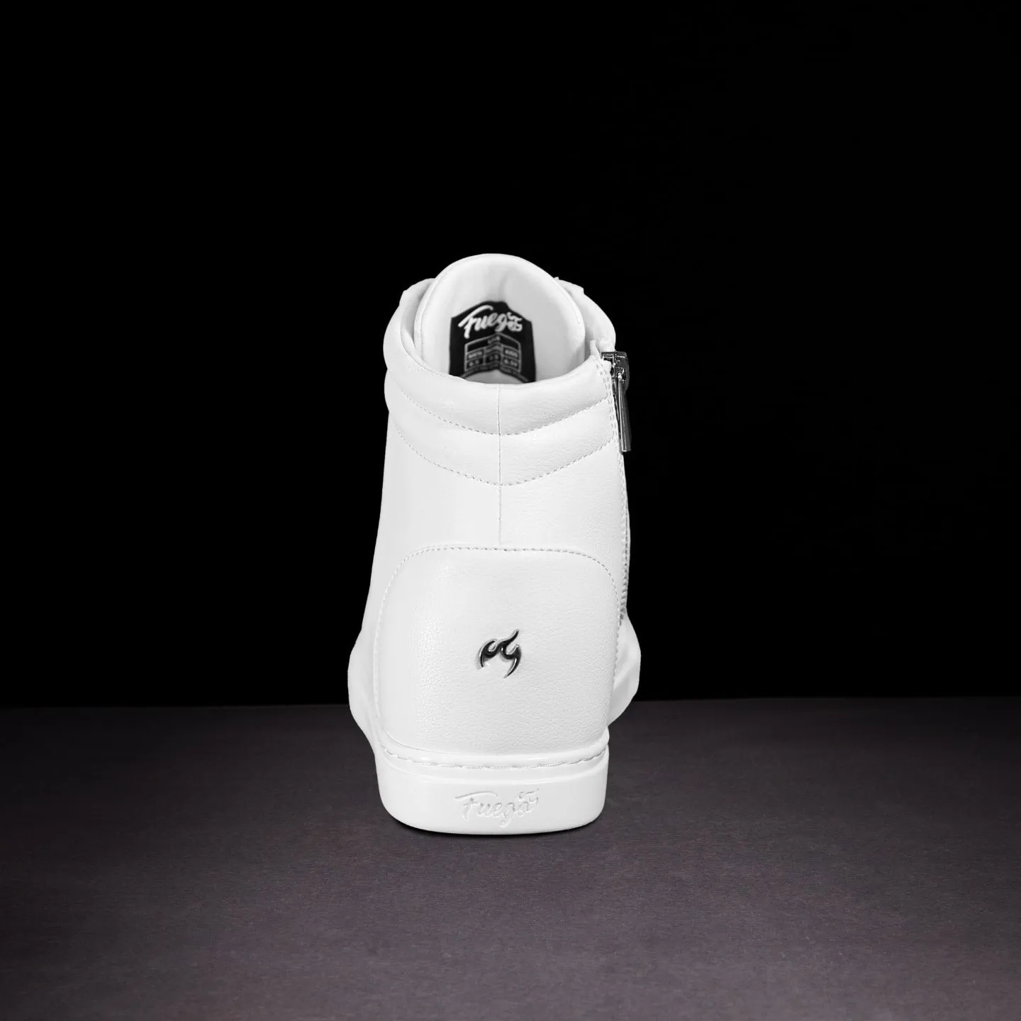 Fuego Dance Shoes - White | Wedge (Collective)