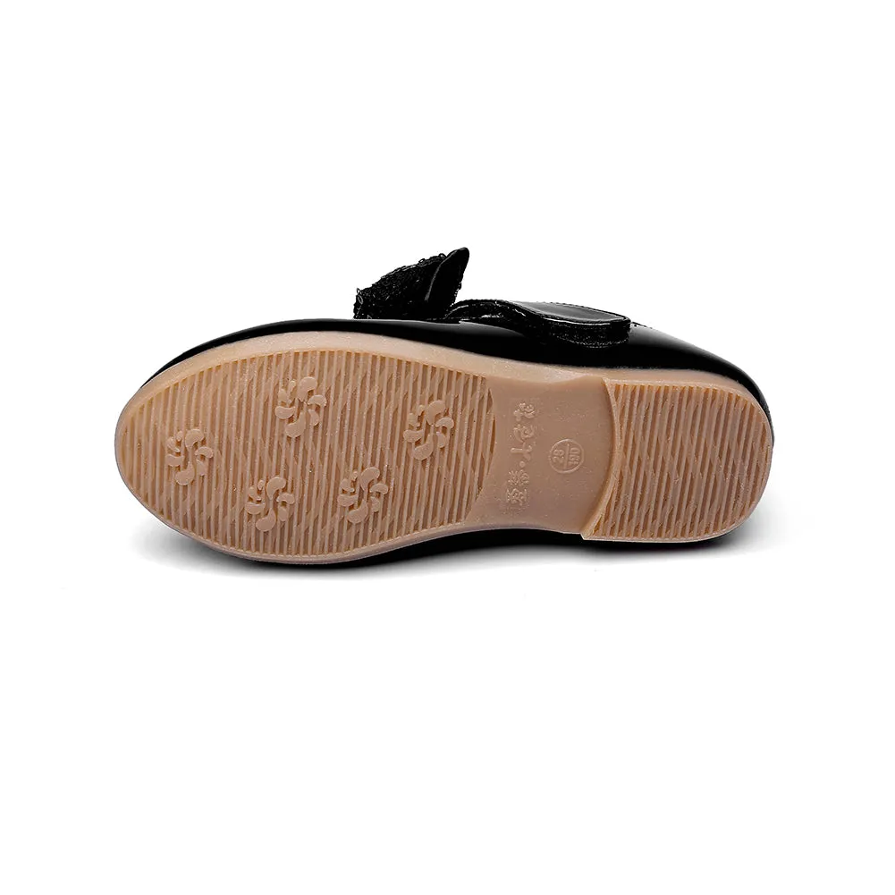 Girls PU Fashion Dress Flat Walking shoes