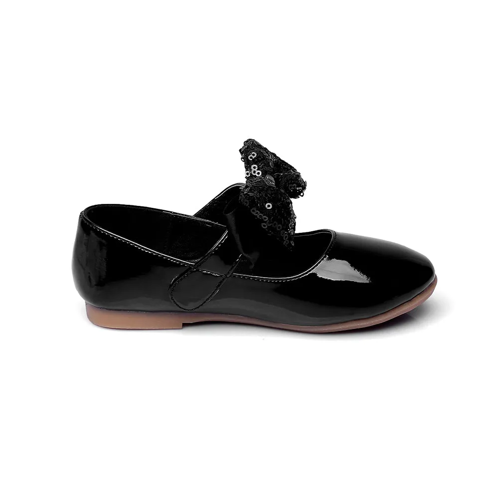 Girls PU Fashion Dress Flat Walking shoes