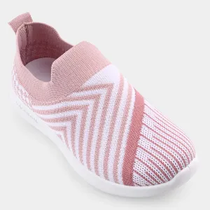 Girls Sneakers F-51-Peach