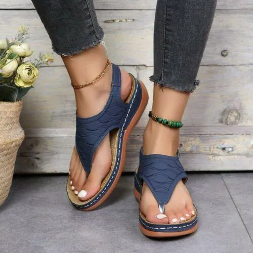 GoBunions™-Low-Wedge Orthopedic Sandals