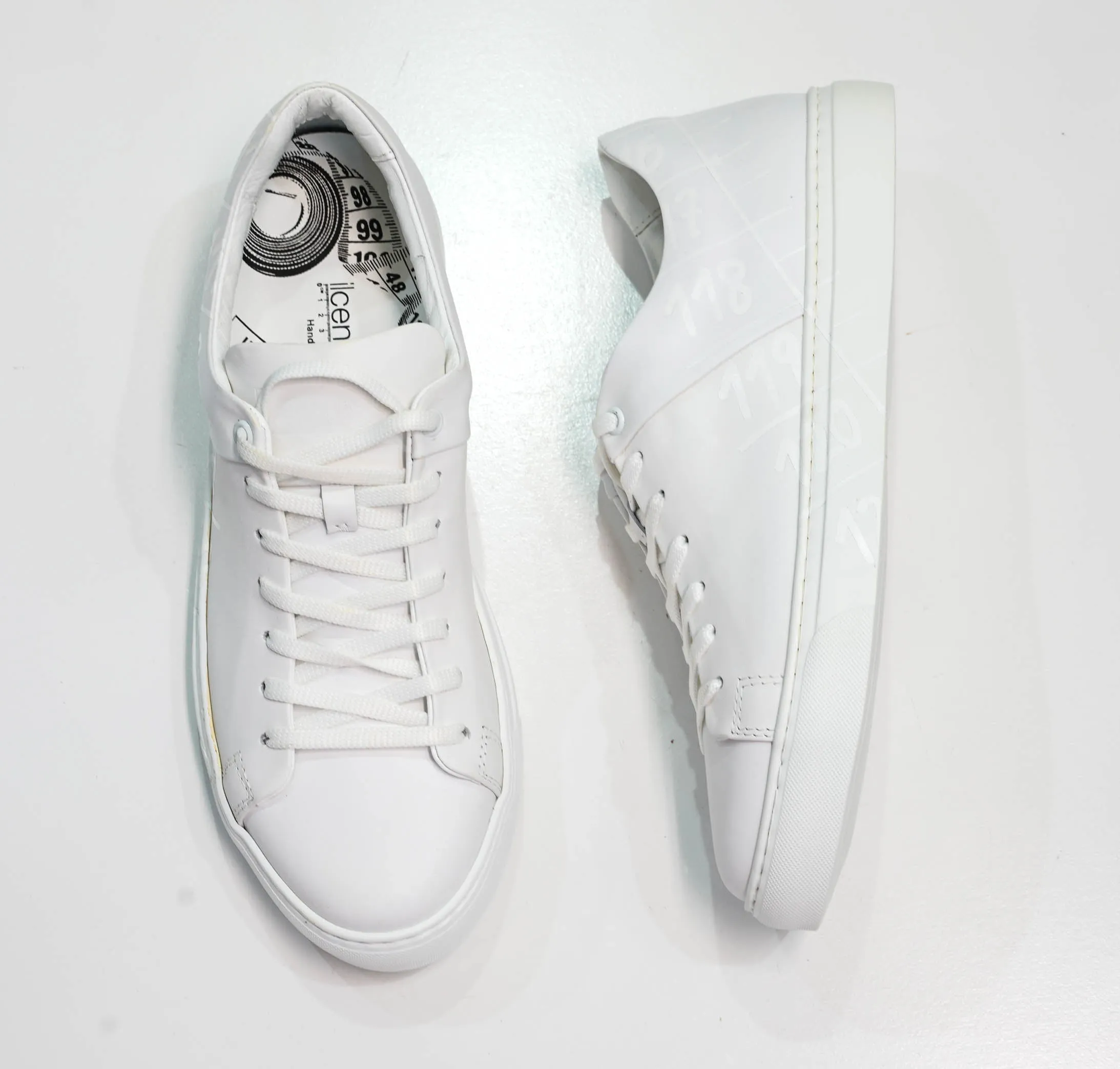 Il Centimetro Men's Icon White & Ice Sneakers 40% off