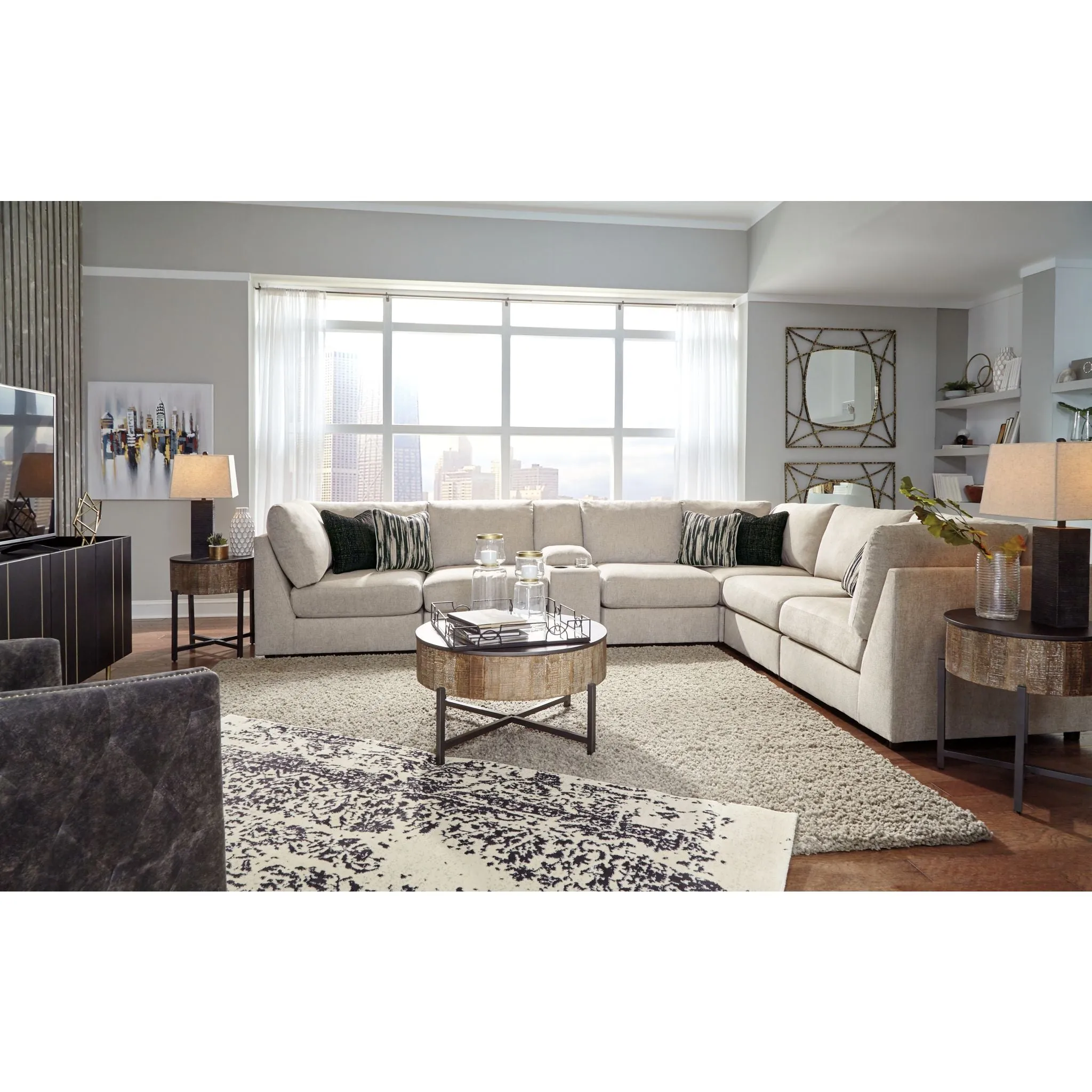 Kellway 7 Piece Modular Sectional