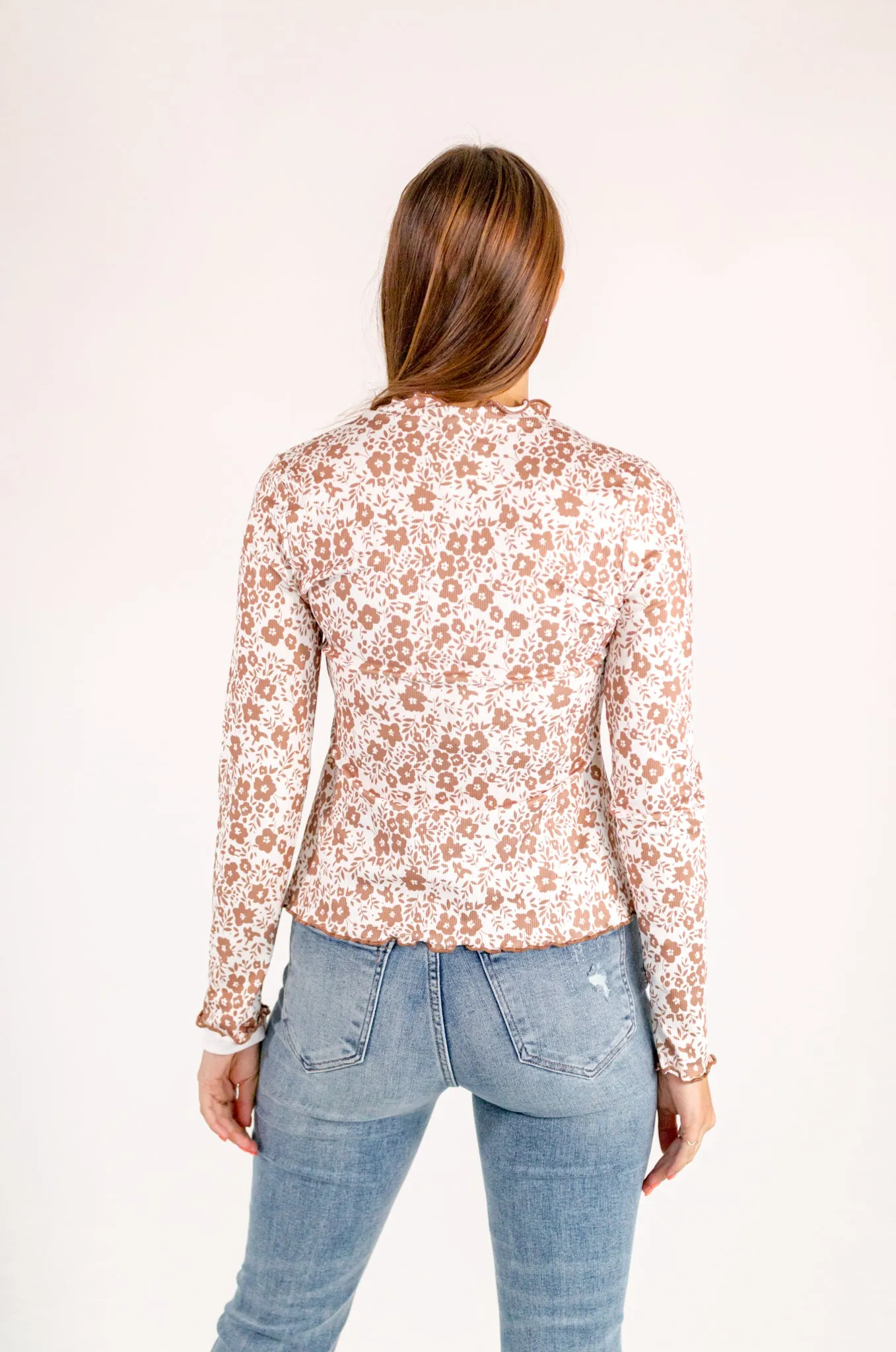 Kicks & Giggles Top・Taupe