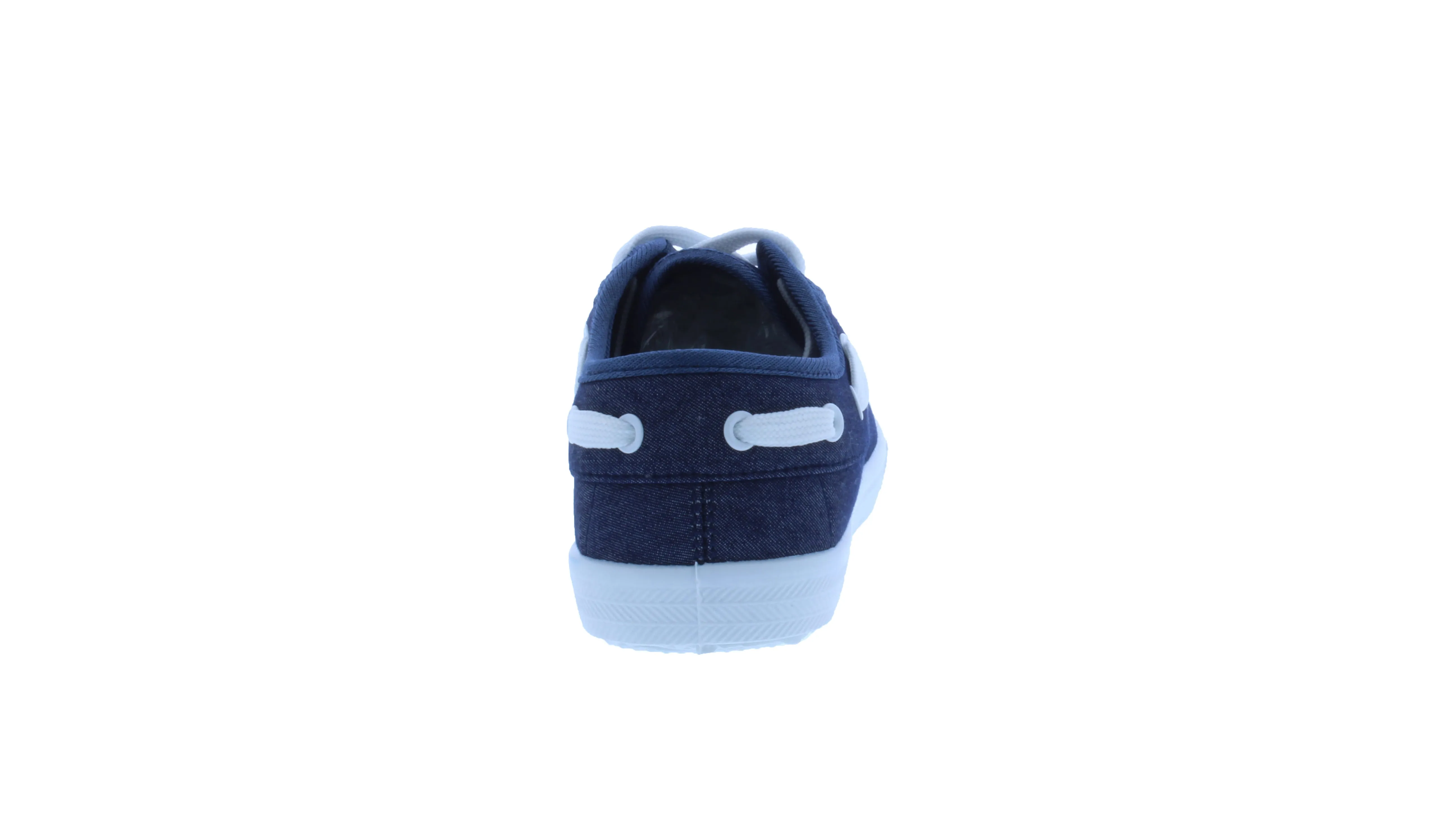 Kids Cotton Canvas Lace Up Sneaker