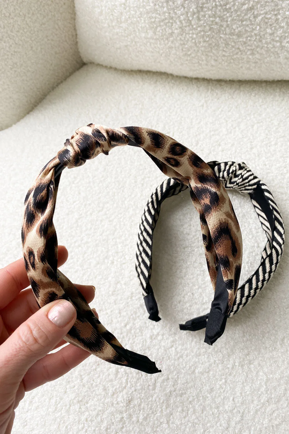 Leopard Knot Headband