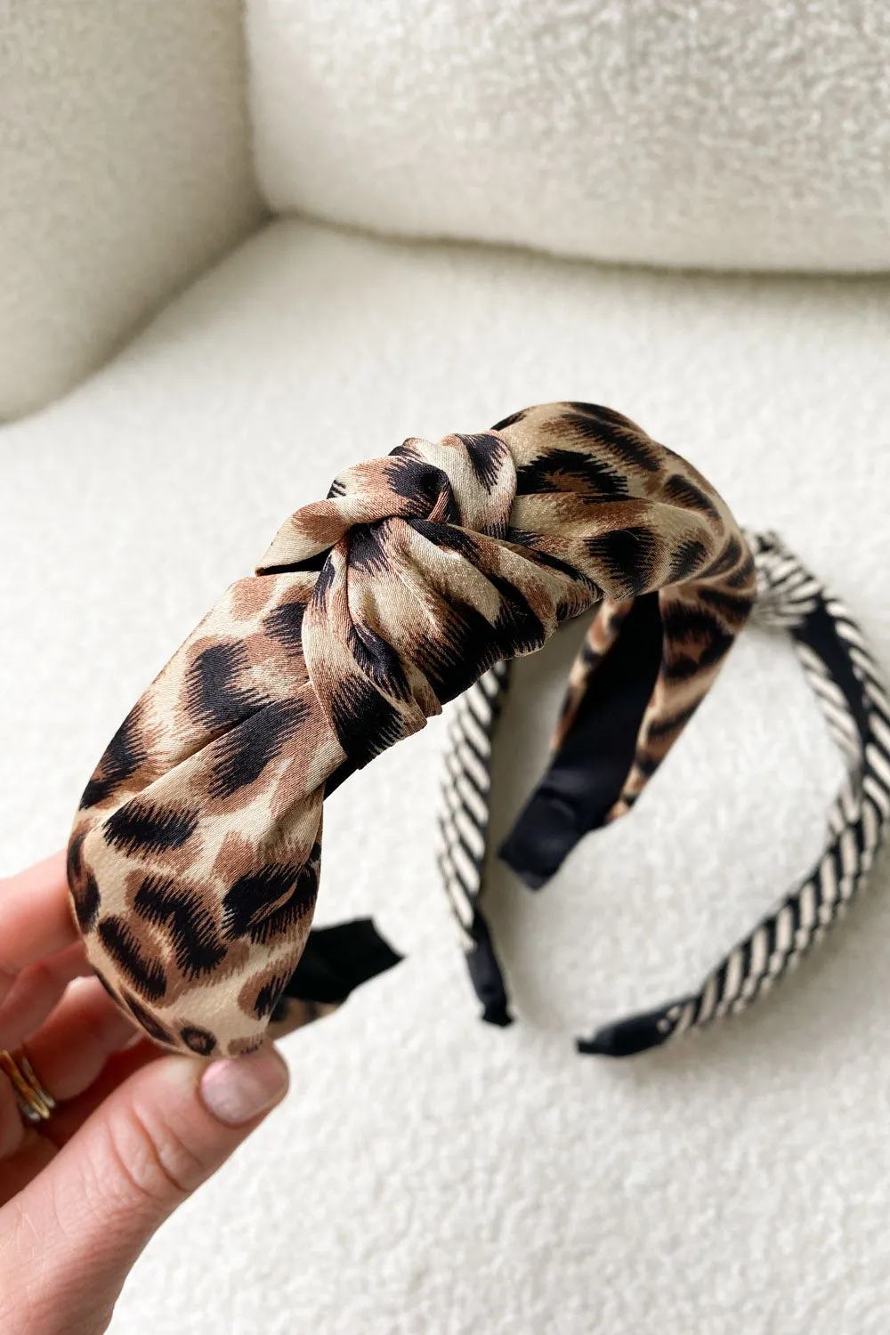 Leopard Knot Headband
