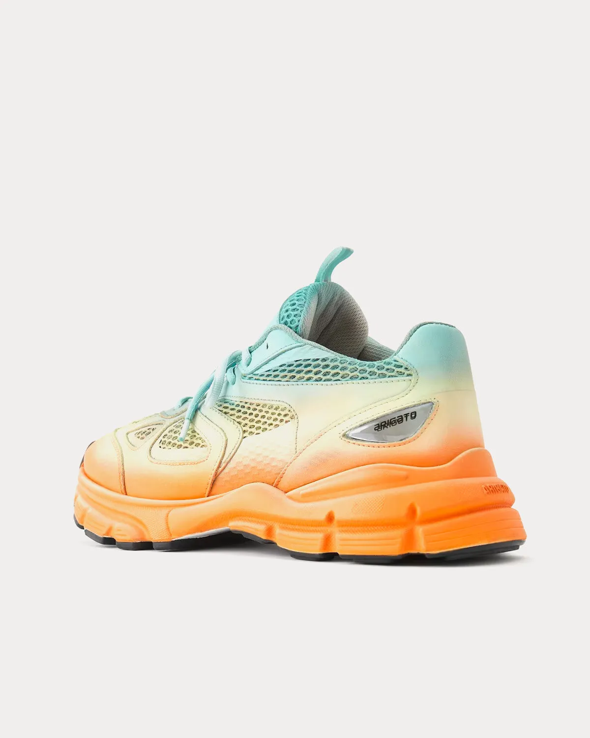 Marathon Runner Ombre Blue / Yellow / Orange Low Top Sneakers