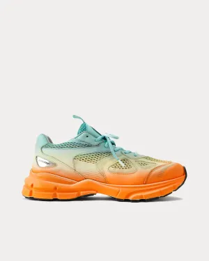 Marathon Runner Ombre Blue / Yellow / Orange Low Top Sneakers
