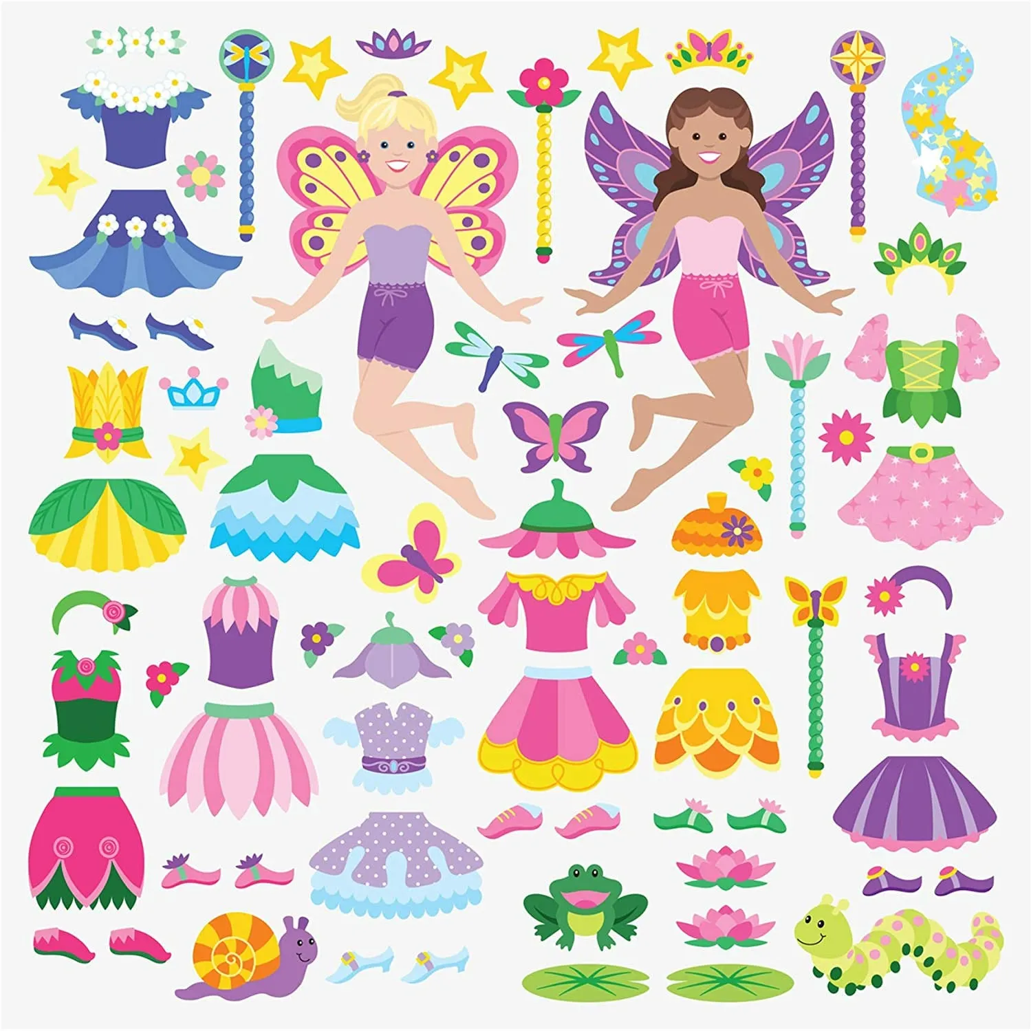 Melissa and Doug Puffy Sticker Play Set - Dress-Up Age 4Y 