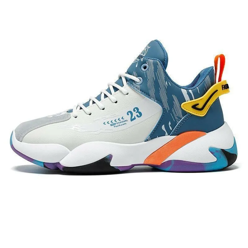 Men’s High-Top Basketball & Running Sneakers