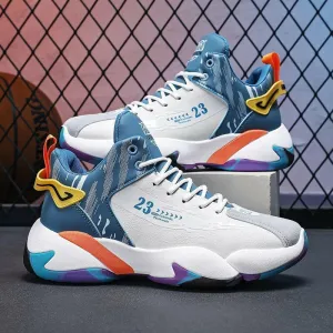 Men’s High-Top Basketball & Running Sneakers