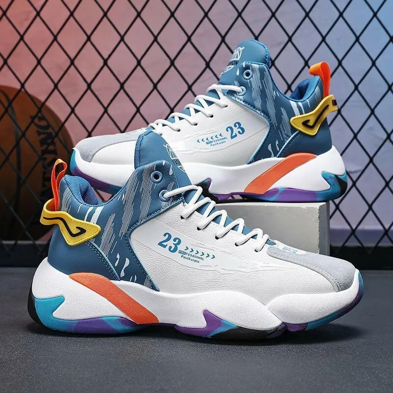 Men’s High-Top Basketball & Running Sneakers