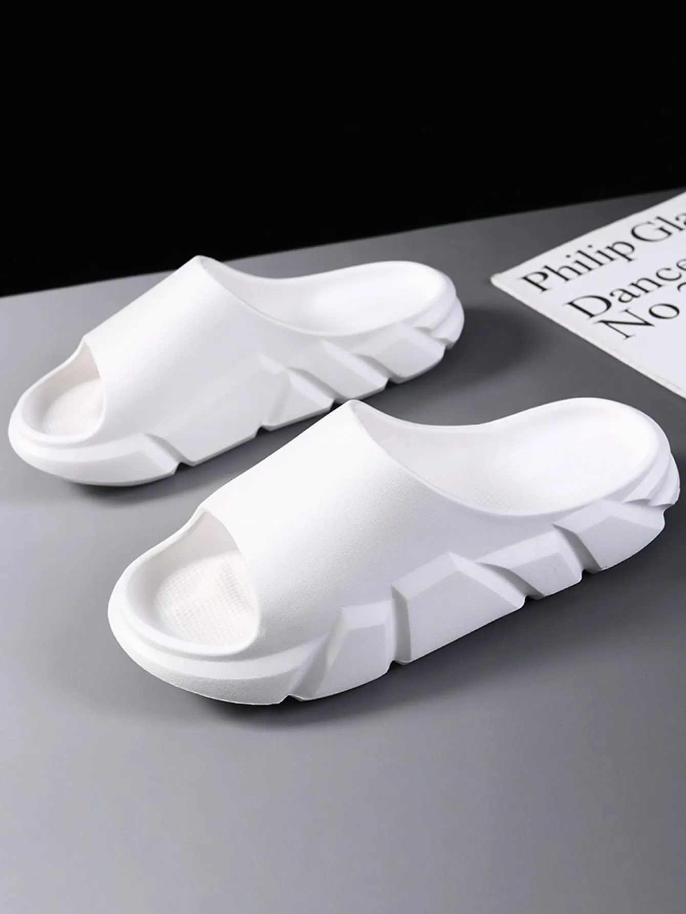 Men's Lightweight Slip For Men Slides Slippers For Indoor Outdoor
