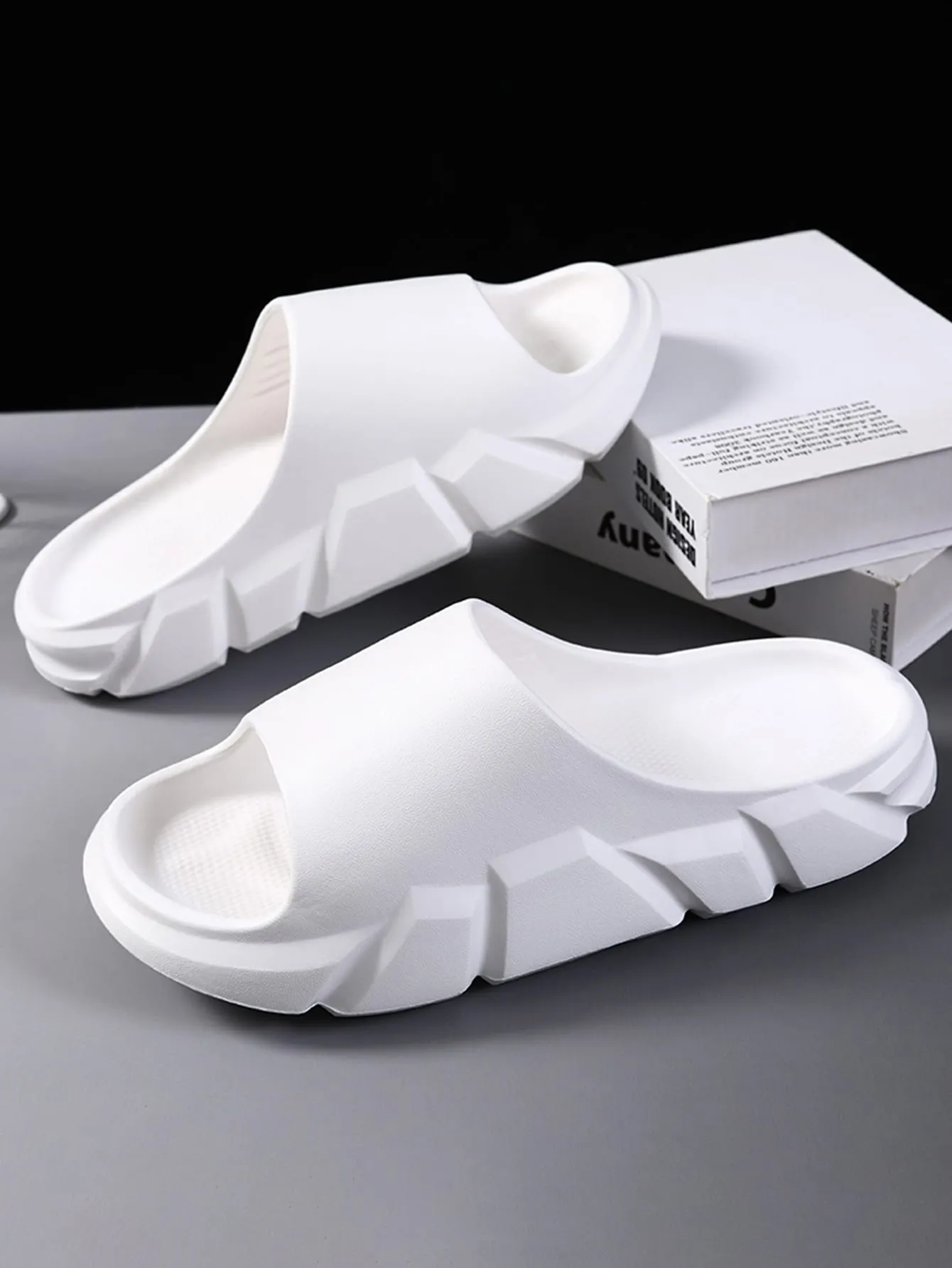 Men's Lightweight Slip For Men Slides Slippers For Indoor Outdoor