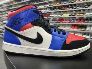 Nike Air Jordan 1 Retro Mid Top 3 554724-124 Men's Size 10.5 No Insoles