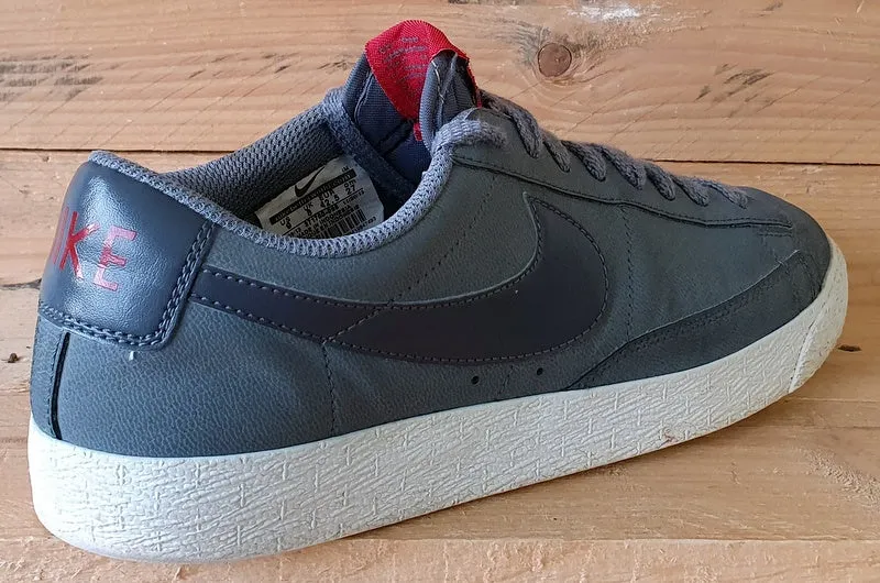 Nike Blazer Low Suede Trainers UK8/US9/EU42.5 371760-096 Grey/White/Red