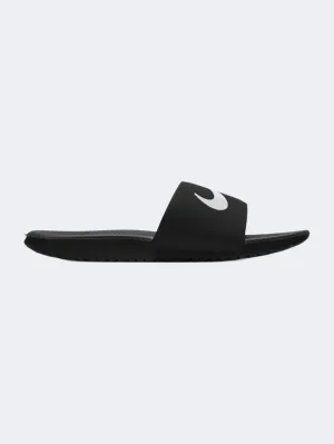 Nike Kawa Gs Boys Lifestyle Slippers Black/White