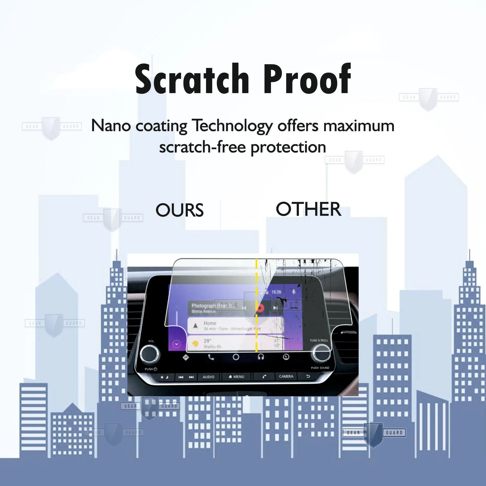 Nissan Kicks Touch Screen Guard [2021-2023]