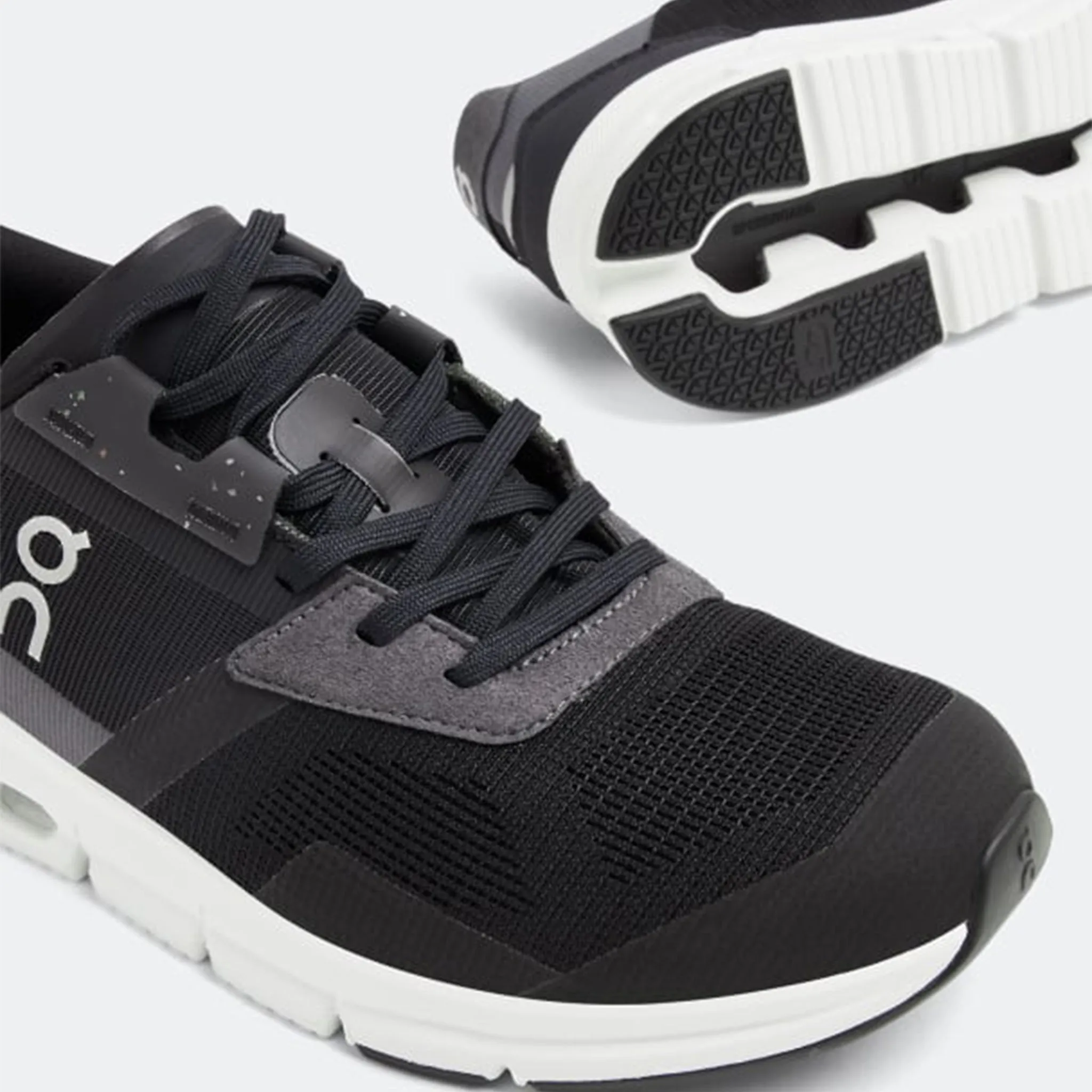 On Cloud Swiss Engineering Black/White Shoes for Men