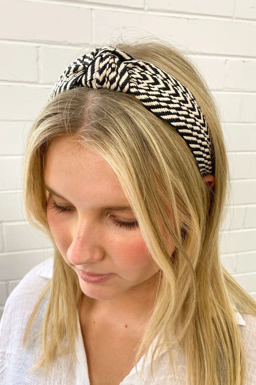 Patterned Knot Headband