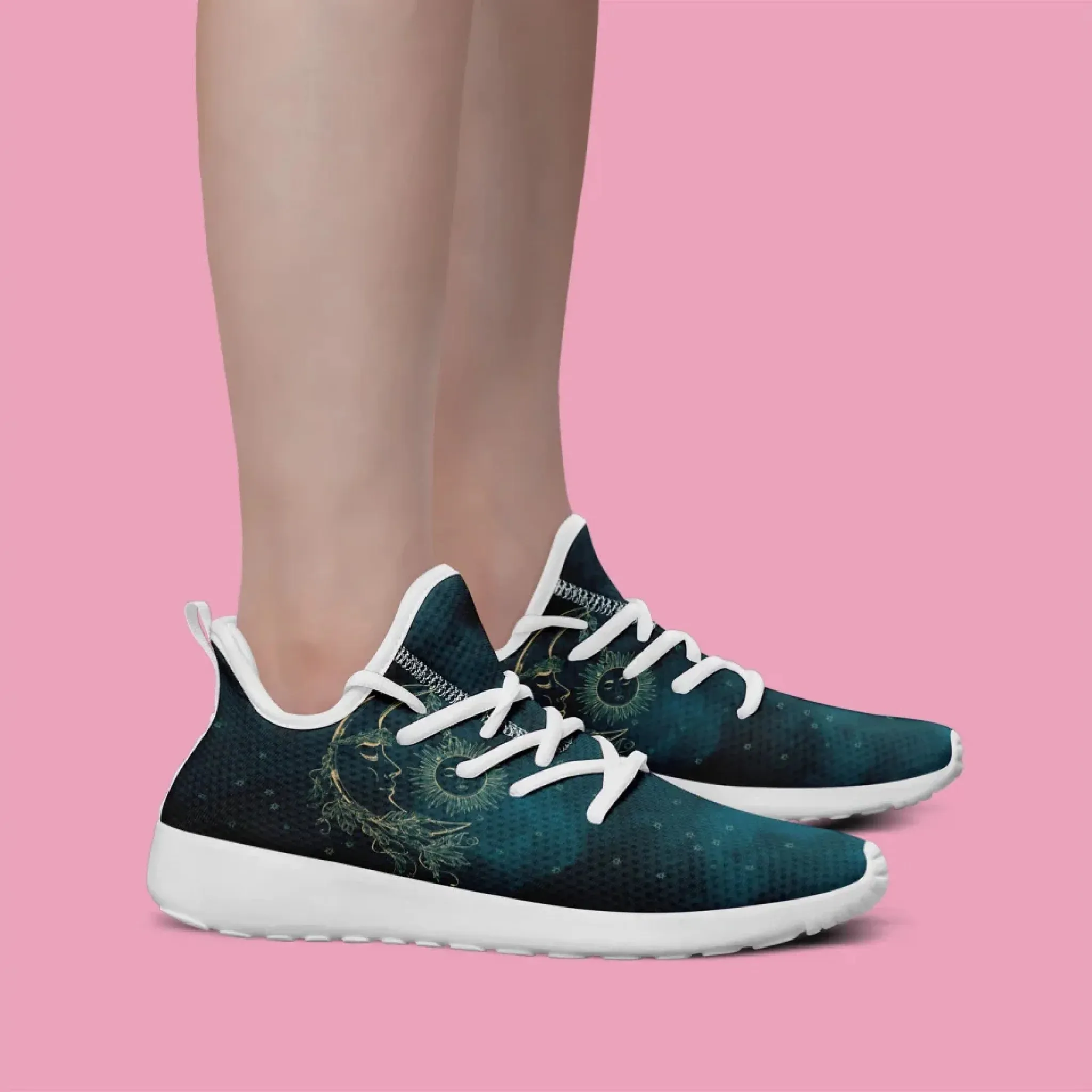 Personalied Yoga Sneakers, Custom Mindful Movement Yoga Shoes,  Comfort Unisex Shoes
