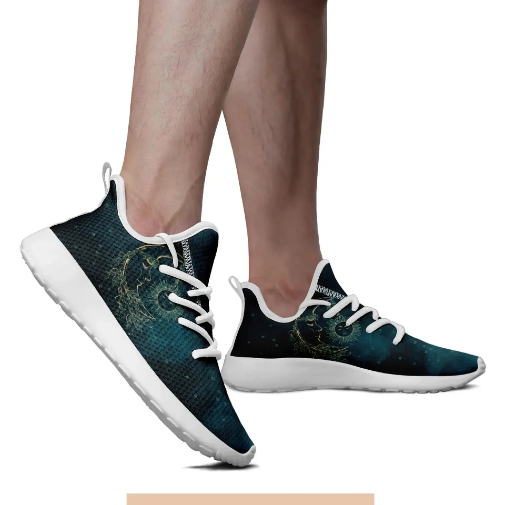 Personalied Yoga Sneakers, Custom Mindful Movement Yoga Shoes,  Comfort Unisex Shoes
