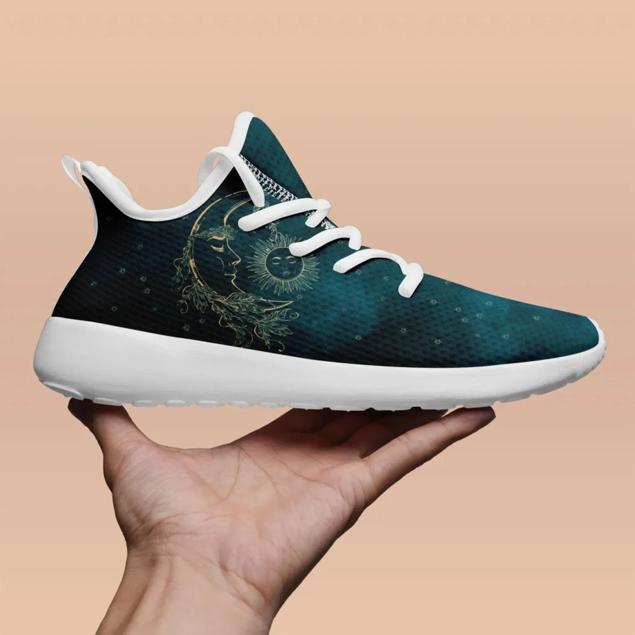 Personalied Yoga Sneakers, Custom Mindful Movement Yoga Shoes,  Comfort Unisex Shoes