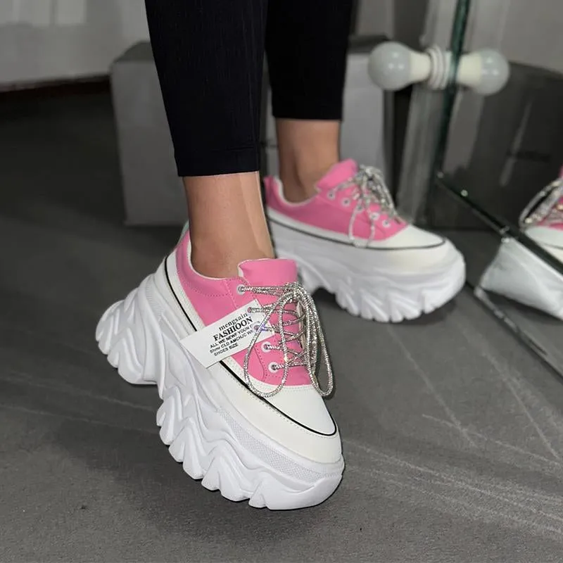 Pink Casual Sneakers